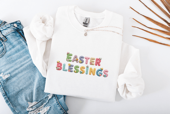 Easter Blessings Graphics for T-Shirt Designs