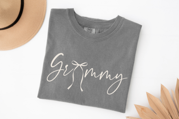 Grammy SVG & Bow Graphics for T-Shirt Designs
