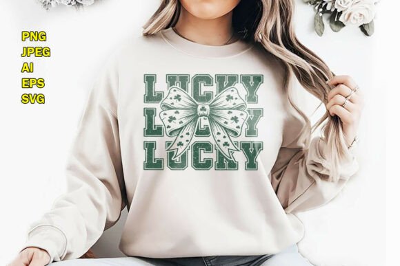 Lucky St Patrick s Day T Shirt Design Graphics