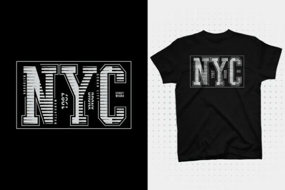 NYC T-Shirt Design Graphics for Blogs