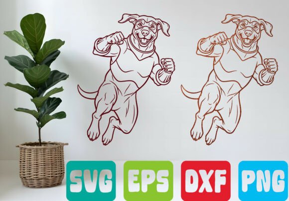 Review: Jumping Boxer Dog SVG Design for Embroidery