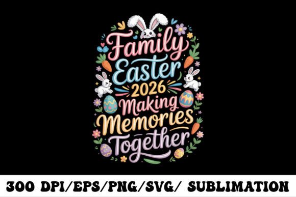 Reviewing the Family Easter 2026 SVG Design for Stitchers