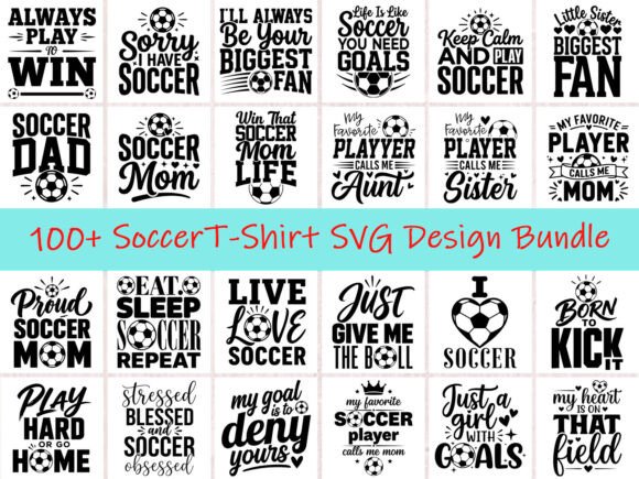 Ultimate Soccer SVG: Graphics for T-Shirt Designs